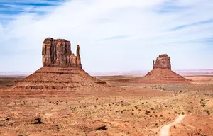 Two Mittens Monument Valley.