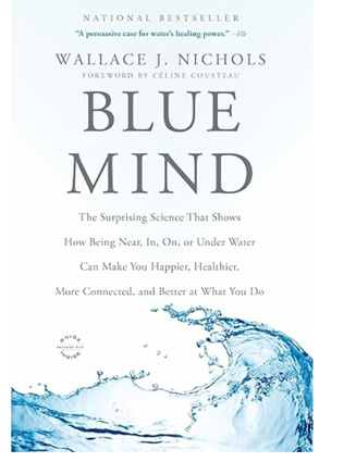 Cover Blue Mind Happiness Near The Ocean