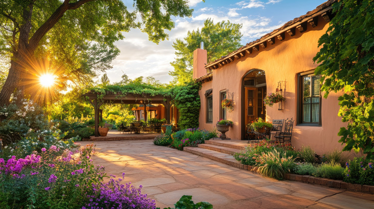 Adobe homes highlight the energy and vibe of Taos New Mexico. Adobe homes highlight the energy and vibe of Taos New Mexico.