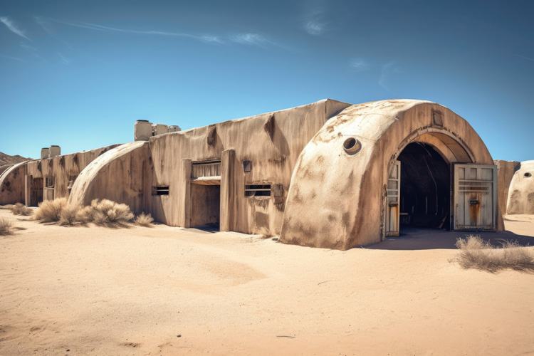 Earthships are part of the Taos spiritual lifestyle.