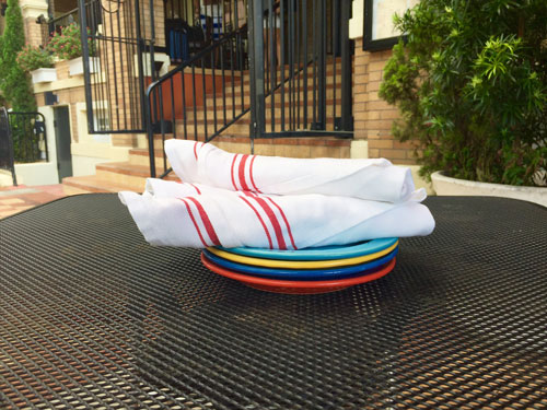 Breakfast in downtown St Pete is both relaxing and restorative.