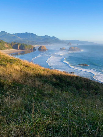 Ecola State Park in Cannon Beach Oregon provides great photography opportunities.