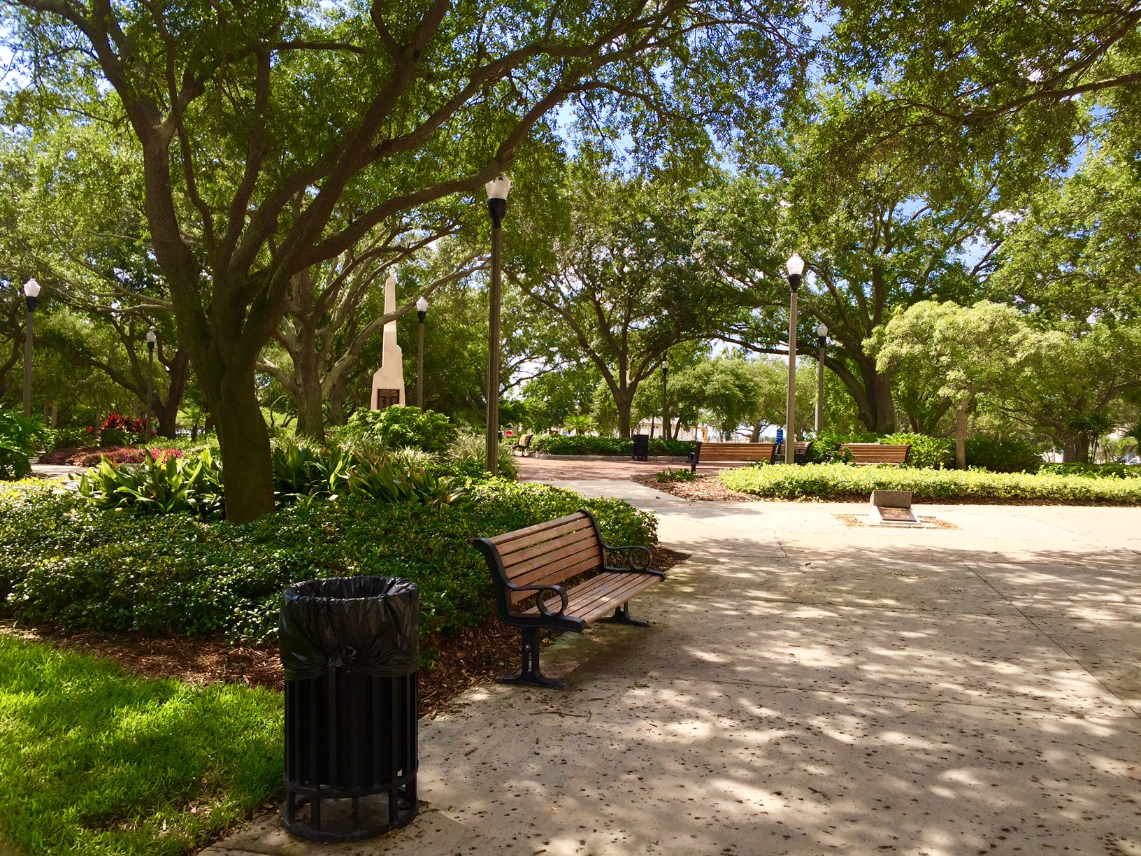 Pioneer Park is a beautiful place to read, pray, or just relax and be thankful.