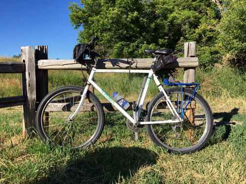 Ready for a beautiful morning on Peets Hill in Bozeman Montana.