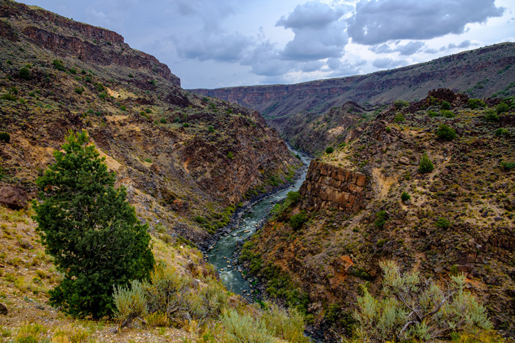 The Rio Grande Gorge is a spiritual destination of Taos. The Rio Grande Gorge is a spiritual destination of Taos.