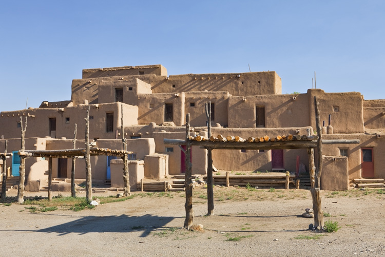 Taos Pueblo is a spiritual destionation in Taos for many visitors. Taos Pueblo is a spiritual destionation in Taos for many visitors.