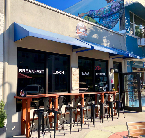 Genaro Coffee Shop is a regular stop for Florida snowbirds in downtown St Pete.