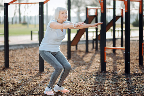 Morning Walk Tips: You are not too old to benefit from strengthening exercises during your morning walk.