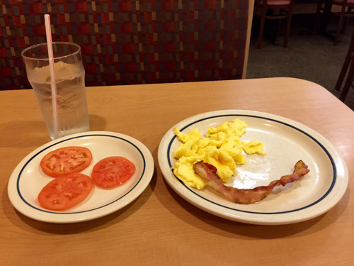 Breakfast on Day 3 of my trip to Bozeman MT.